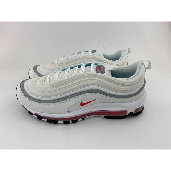 Nike Air Max 97 White Siren Red Women's Size 10 Sneakers Shoes - Picture 10 of 12